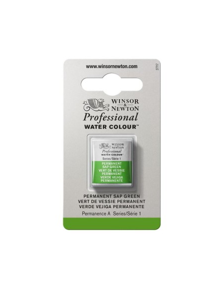 Acuarela W&N Professional 1/2 Godet Verde Vejiga Permanente