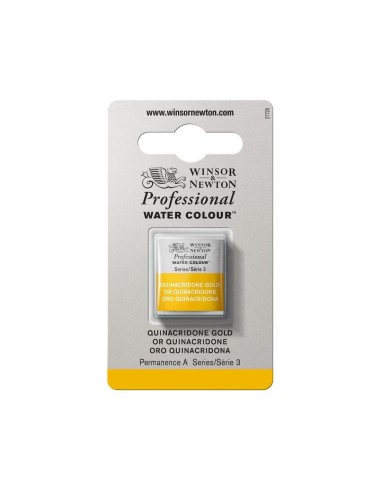 Acuarela W&N Professional 1/2 Godet Oro Quinacridona