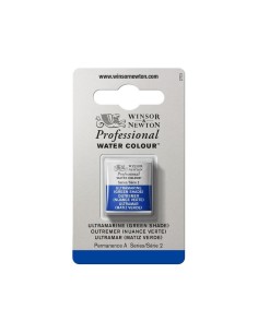Acuarela W&N Professional 1/2 Godet Ultramar (Matiz Verde)
