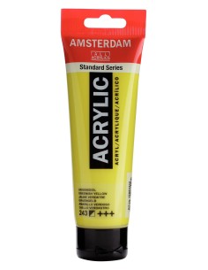 Acrílico Amsterdam Amarillo Verdoso Nº243