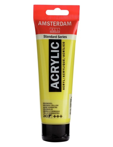Acrílico Amsterdam Amarillo Verdoso Nº243