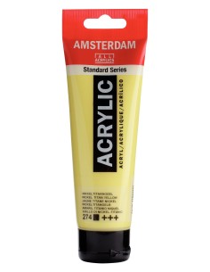 Acrílico Amsterdam Amarillo Niquel Titanio Nº274