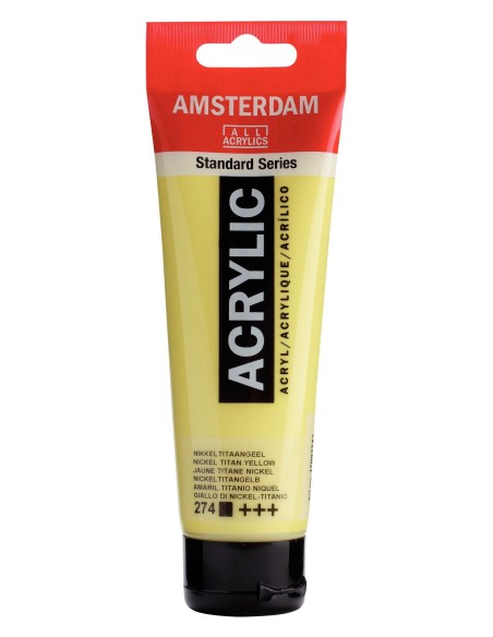 Acrílico Amsterdam Amarillo Niquel Titanio Nº274