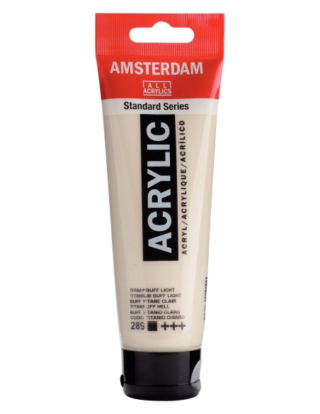 Acrílico Amsterdam Buff Titanio Claro Nº289