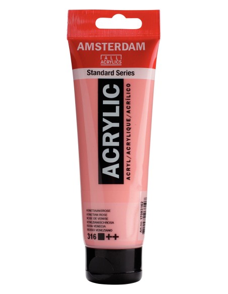 Acrílico Amsterdam Rosa Venecia Nº316