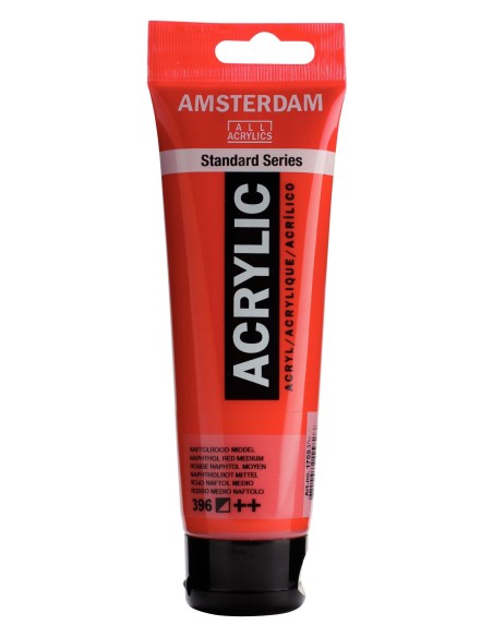 Acrílico Amsterdam Rojo Naftol Medio Nº396