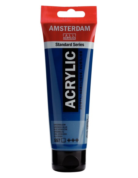 Acrílico Amsterdam Azul Verde Nº557