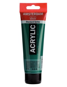 Acrílico Amsterdam Verde Permanente Oscuro Nº619