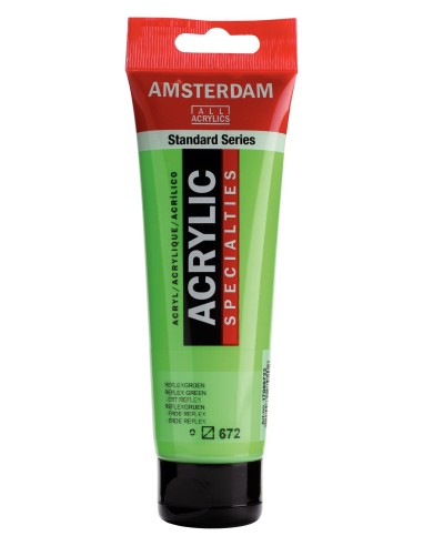 Acrílico Amsterdam Verde Reflex Nº672