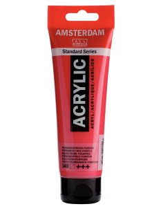 Acrílico Amsterdam Rojo Permanente Púrpura Nº348