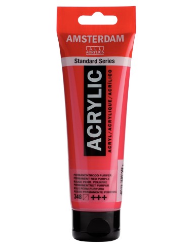 Acrílico Amsterdam Rojo Permanente Púrpura Nº348