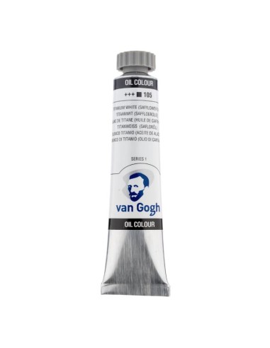 Óleo Van Gogh Blanco Titanio  Nº105