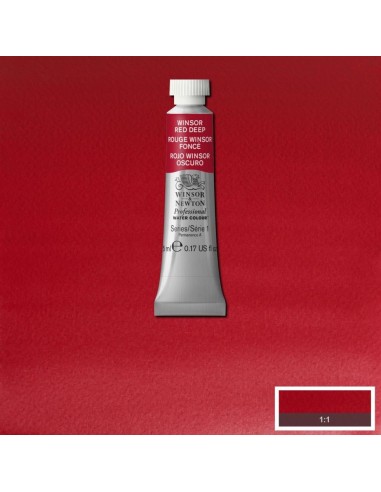 Acuarela W&N Professional Tubo Rojo Winsor Oscuro