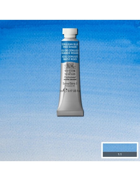 Acuarela W&N Professional Tubo Azul Cerúleo (Matiz Rojo)