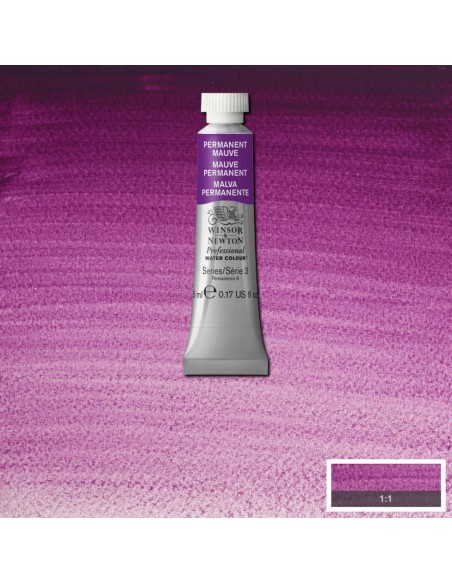 Acuarela W&N Professional Tubo Malva Permanente