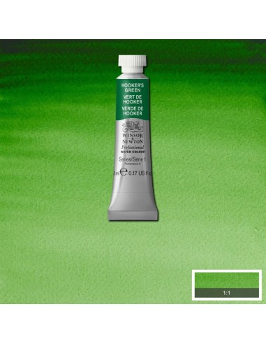 Acuarela W&N Professional Tubo Verde de Hooker