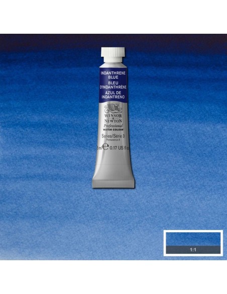 Acuarela W&N Professional Tubo Azul de Indantreno