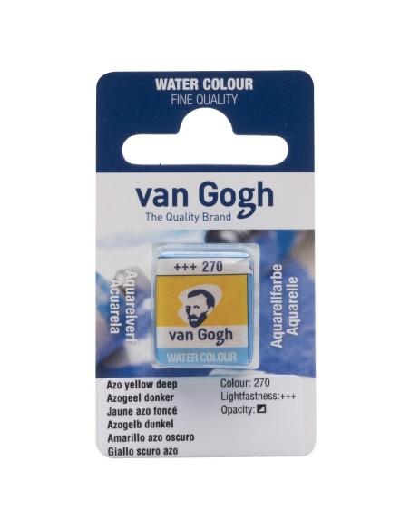 Acuarela Van Gogh 1/2 Godet Amarillo Azo Oscuro Nº270