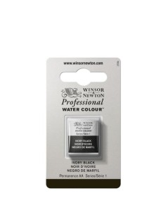 Acuarela W&N Professional 1/2 Godet Negro de Marfil 