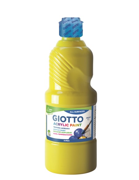 Témpera Giotto 500 ml Amarilla