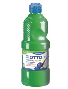 Tempera Giotto 500 ml Verde Cinabrio