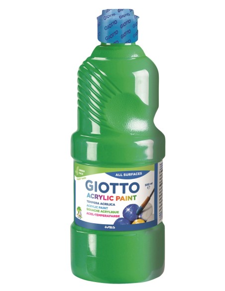 Tempera Giotto 500 ml Verde Cinabrio