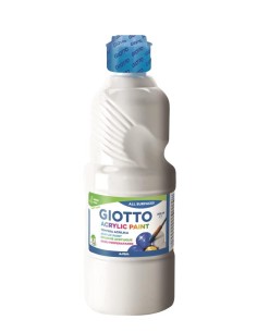 Témpera Giotto 500 ml Blanca