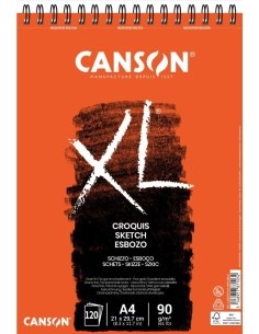 Bloc Canson XL Croquis A4 120 H 90 gr