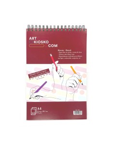 Bloc ArtKiosko Esbozo A4 100 H 90 gr