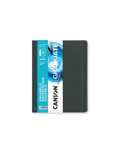 Bloc Canson Graduate Acuarela 21,6 x 27,9 cm 250 gr