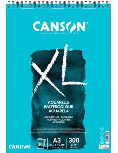 Bloc Canson XL Acuarela  A3 300 gr 2