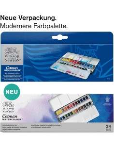 Caja Metal Acuarela 24 SG Cotman 2