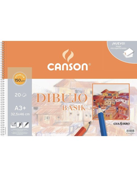 Bloc Canson  Basik 32,5x46 cm 20 H 150 gr