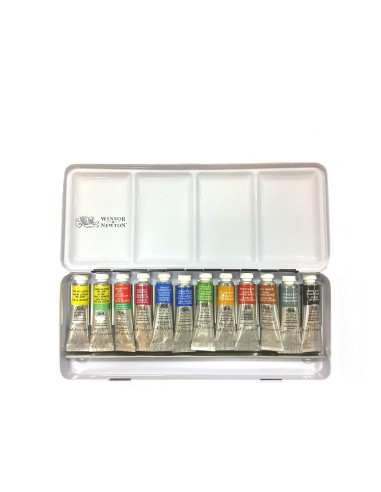 Caja Acuarelas W&N Metal 5 ml 12 Unidades