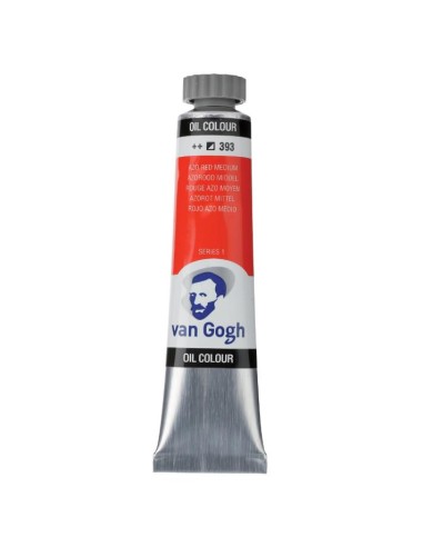 Óleo Van Gogh Rojo Azo Medio Nº393