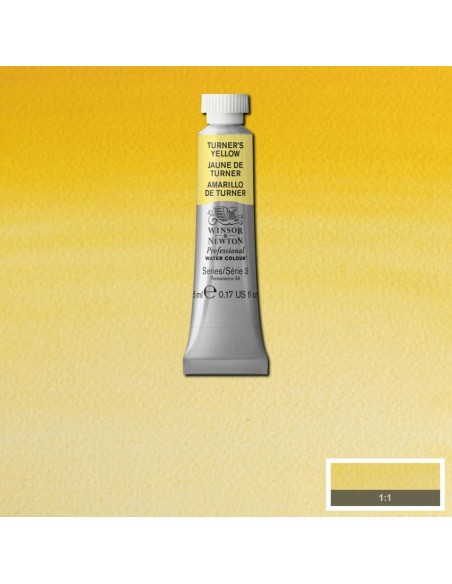 Acuarela W&N  Professional Tubo Amarillo de Turner