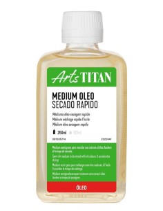 Médium Titan Óleo Secado Rápido Titan 250 ml