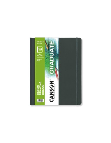 Bloc Canson Graduate Dibujo 21,6 x 27,9 cm 160 gr