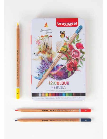 Caja Lápices Bruynzell Colores 12 Unidades