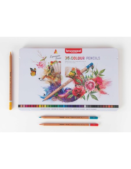 Caja Lápices Bruynzell Colores 36 Unidades
