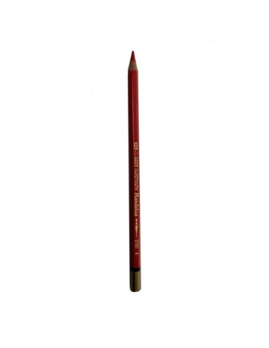Lápiz Acuarelable Mondeluz Rojo Bermellón Nº6
