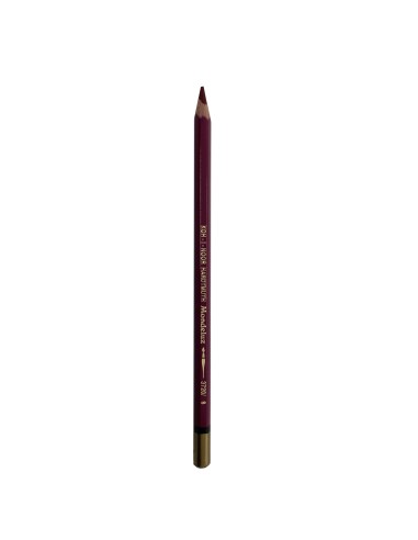 Lápiz Acuarelable Mondeluz Rojo Burdeos Nº8