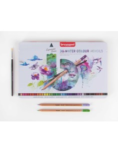 Caja Lápices Bruynzell Acuarelables 36 Unidades 2