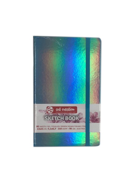 Bloc Art Creation Azul Metalizado 80 H 140 gr.
