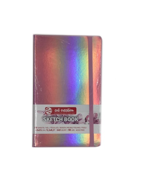 Bloc Art Creation Rosa Metalizado 80 H 140 gr.