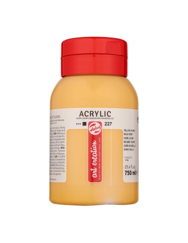 Acrilico Art Creation 750 ml Ocre Amarillo Nº227