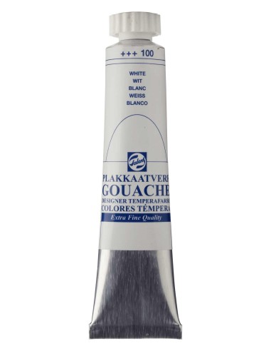Gouache Talens Tubo 20 ml Blanco Nº100