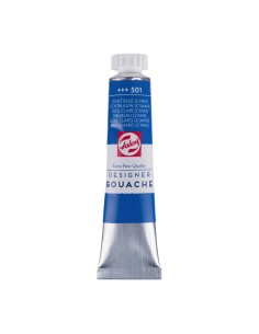 Gouache Talens Tubo 20 ml Azul Claro (Cian) Nº501