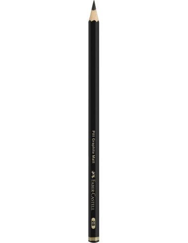 Lápiz Faber-Castell Grafito Mate 2B