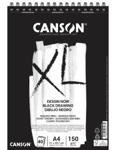 Bloc Canson Dessin XL Negro A4 50 H 150 gr